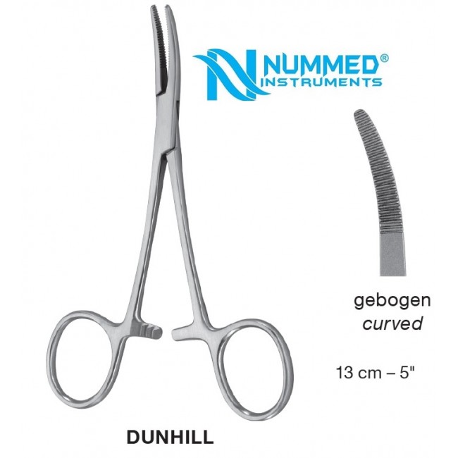 Dunhill Forceps,Curved,13 cm Dunhill Forceps,Curved,13 cm
